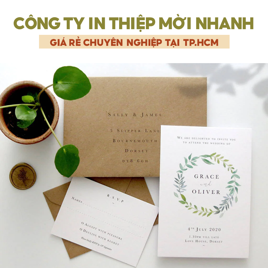 Công ty in thiệp mời nhanh giá rẻ chuyên nghiệp tại Tp.HCM