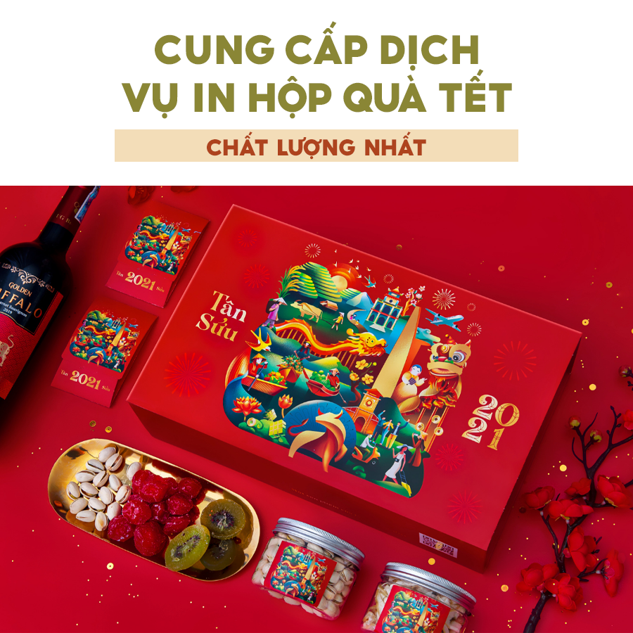 Cung cấp dịch vụ in hộp quà tết chất lượng nhất