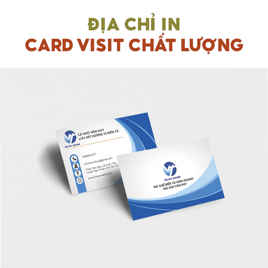Địa chỉ in card visit chất lượng