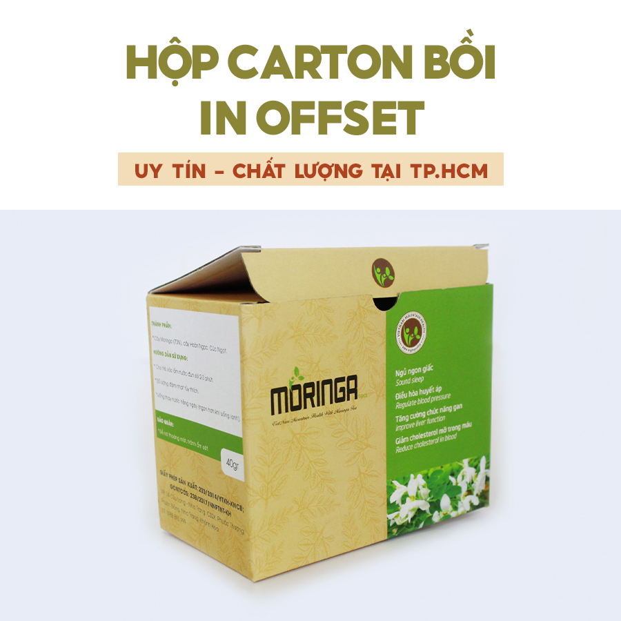 Hộp carton bồi in offset uy tín chất lượng tại Tp.HCM