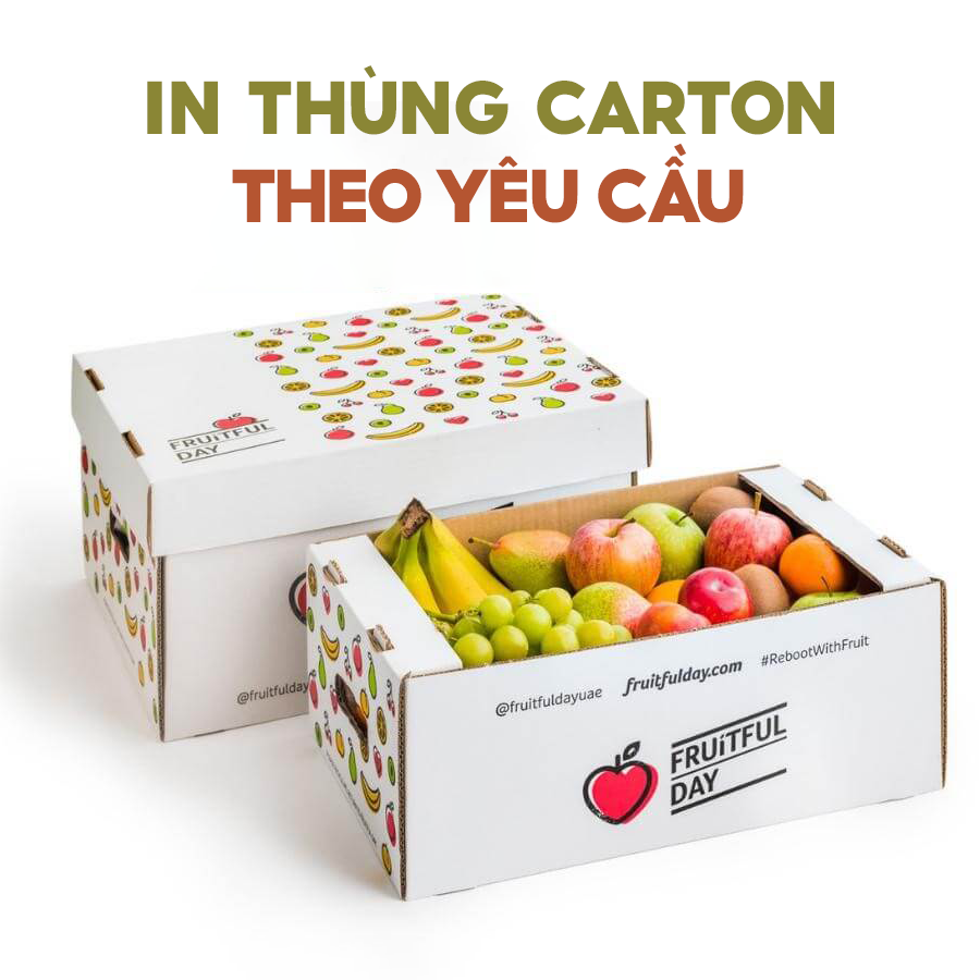 In thùng carton theo yêu cầu