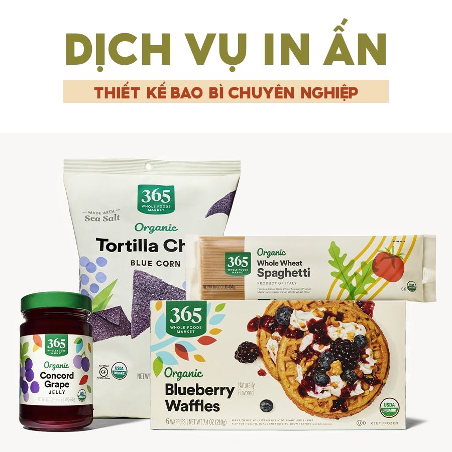Dịch vụ in ấn thiết kế bao bì chuyên nghiệp