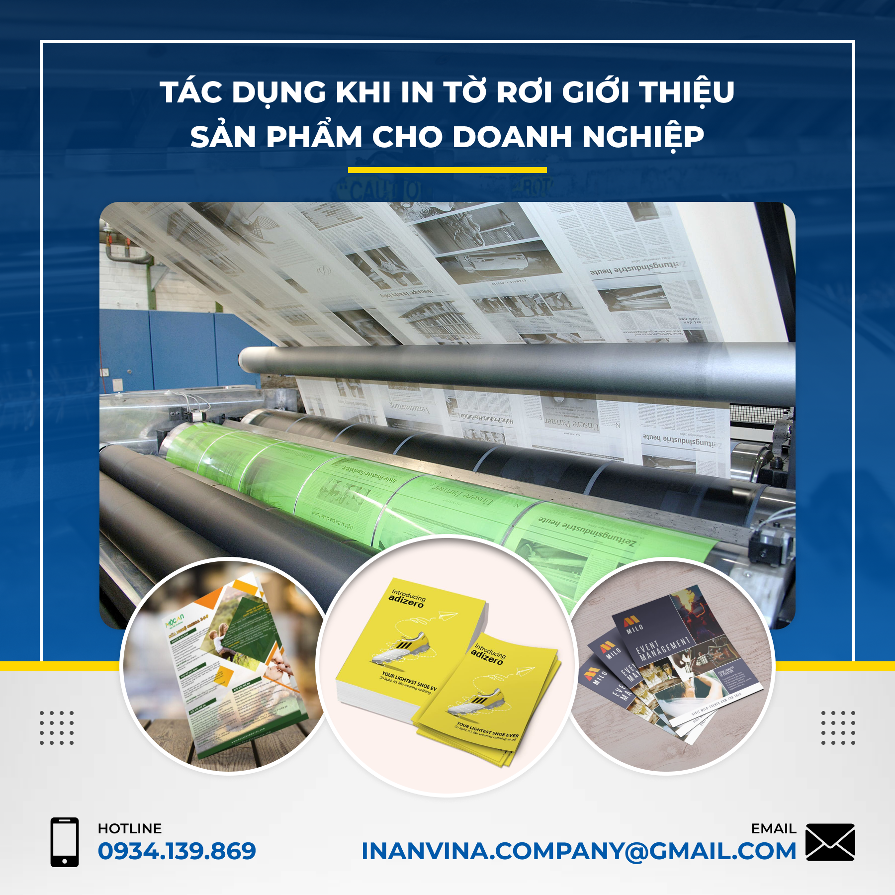 In tờ rơi đẹp