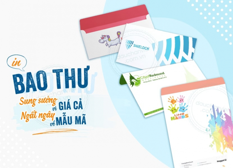 TẠI ĐÂU CÓ DỊCH VỤ IN BAO THƯ GIÁ RẺ?