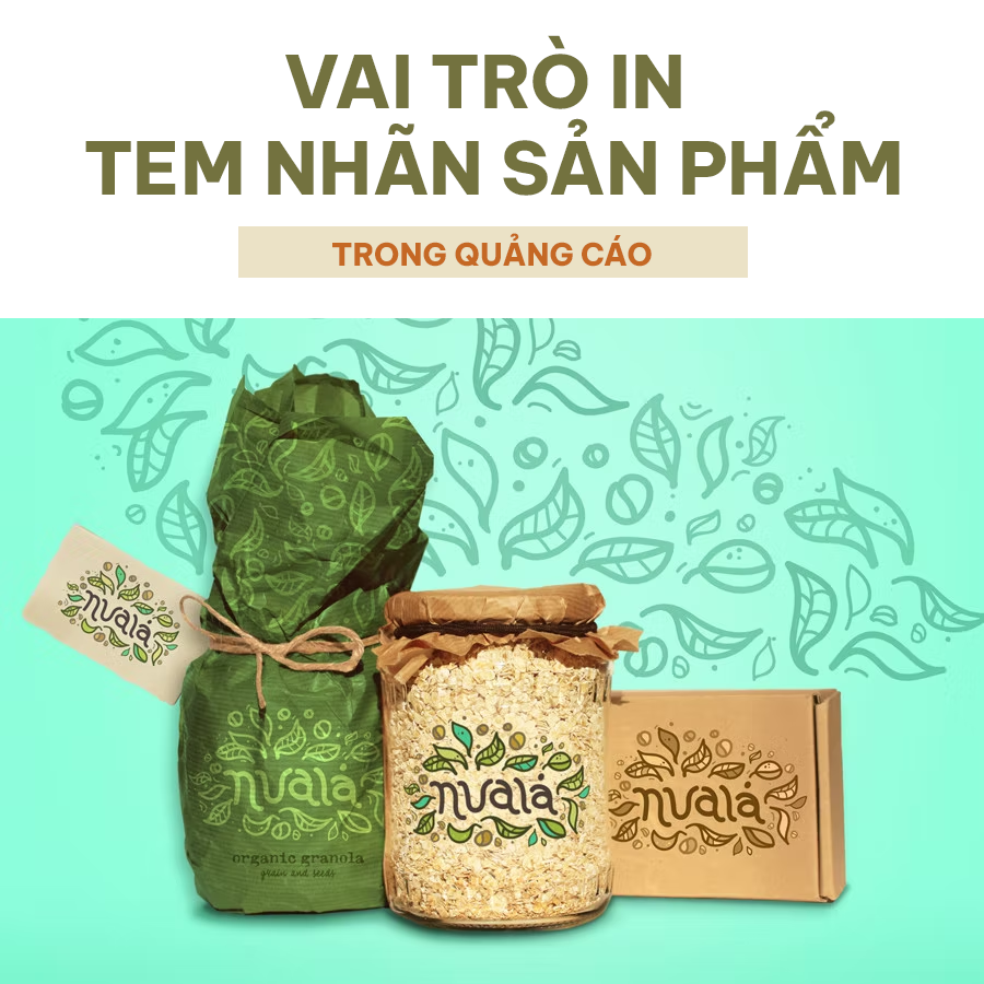 Vai trò in tem nhãn sản phẩm trong quảng cáo