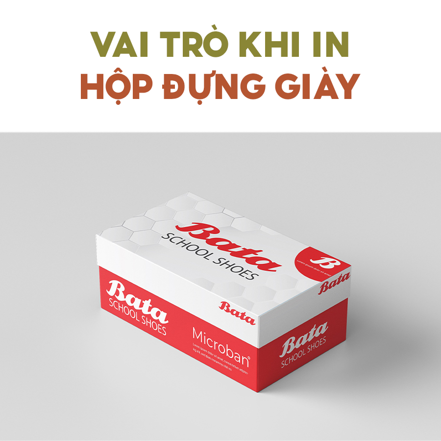 Vai trò khi in hộp đựng giày