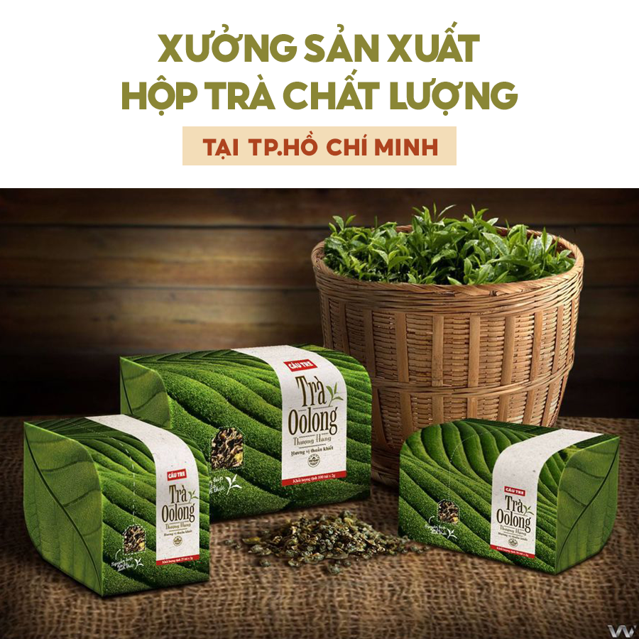 Xưởng sản xuất hộp trà chất lượng tại Tp.HCM